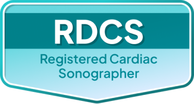 RDCS — Registered Cardiac Sonographer